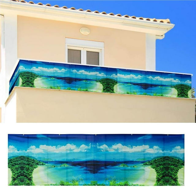 Balcony Privacy Screen Balcony Shield for Balcony Shield Balcony Porch Deck Outdoor Backyard Patio Balconys