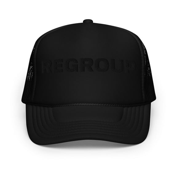 Regroup Foam Trucker Hat (Black)