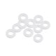 thumbnail image 1 of PTFE Plana Arandelas 12mm DE 6mm DI 2mm Grosor Sellado Junta para Grifo Tubería Agua Manguera, Blanca, Paquete De 10, 1 of 4