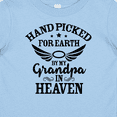 thumbnail image 4 of Inktastic Handpicked for Earth by My Grandpa in Heaven Angel Wings Boys or Girls Baby T-Shirt, 4 of 5