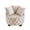 taupe, variant on S-HOME Upholstered Tufted Leisure Chair In Fabric Modern Accent Chair For Stylish Living Room Decor