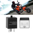 thumbnail image 2 of Scienceny 12V 24V 3-PIN Ajustable LED Flasher Relay Luz intermitente para motocicleta automotriz Vehículos, repuestos y accesorios Mis Scienceny VI002822-00, 2 of 6