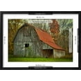 thumbnail image 5 of Art.com USA, Indiana. Rural Landscape, Vine Covered Barn with Red Roof Photographic Print by Rona Schwarz, Black Frame Wall Art, 23" x 17", 5 of 5