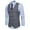 Gray, variant on Aueoeo Suit Vests For Mens Cotton Comfy Soft Waistcoat Retro Sleeveless V Neck Herringbone for Prom Party