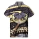 thumbnail image 5 of Camisas hawaianas con estampado 3D de serpiente para hombre, camisas de verano con solapa y botones, holgadas y con personalidad, de manga corta, 5 of 5