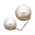 thumbnail image 1 of Womens Fashion And Light Proof Pearl Brooch Pin Silk Scarf Buckle, 1 of 8