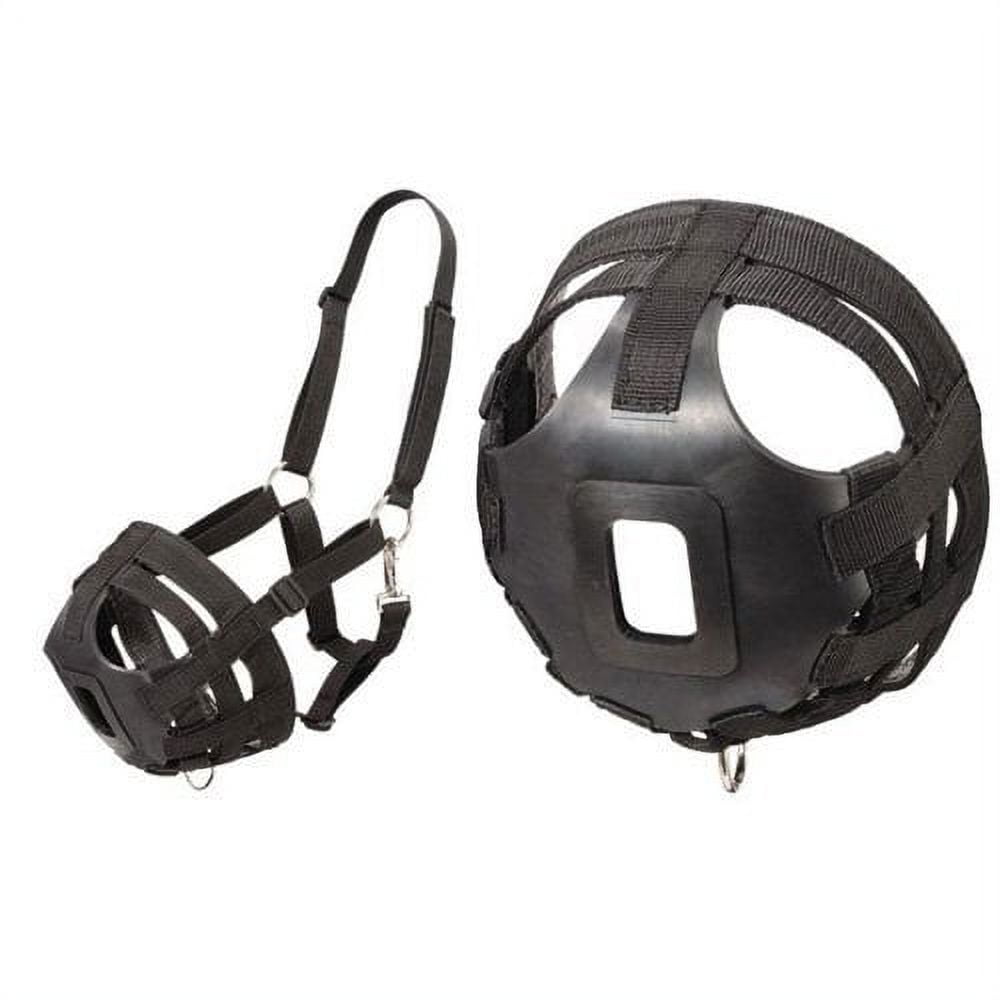Easy Breathe Grazing Muzzle - Black - Pony