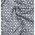 thumbnail image 1 of Soimoi Tissu Poly Georgette Imprimé Chat Animal au Mètre 42 Pouces de Large, 1 of 5