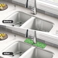 thumbnail image 4 of Sikiie Green Lizard Splash Guard for Sink Faucet-1 PC Super Absorbent Fast Drying Mat Sink Gadgets-Splash Guard for Kitchen, Sink Mat, 4 of 7