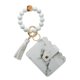 thumbnail image 1 of Llavero Pulsera Cuentas De Silicona Muñequera Llaves Anillo Con Tarjetero Y Borla Para Llaveros De Llaves De Autos Eigraketly CE007207-01, 1 of 4