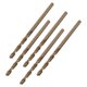 thumbnail image 4 of Professional Grade Drill Bits for Hardened Steel M35 Cobalt Metric Set of 5, 4 of 11
