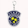 thumbnail image 4 of Horrorible Zombie Game Keychain for Accessories Bag Umbrella Leon Sign Logo Pendant Key Chain Ring Keychains Jewelry Fans Gift, 4 of 5