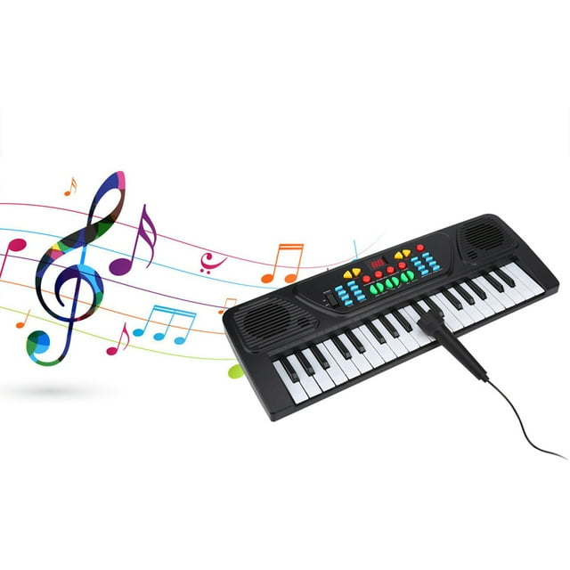 Teclado Electrónico De 37 Teclas, Teclado Musical Multifuncional