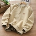 thumbnail image 4 of KYAIGUO Boys Casual Jacket Outwear for Kids Teen,Toddler Spring Fall Coats Short Long Sleeve Jacket Button Bomber Baseball Jacket,Sizes 3-15 Years, 4 of 7