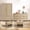 Reclaimed Light Oak, variant on SICOTAS 4 Piece Bedroom Furniture Set, Bedroom Set with 56.85" W Dresser, 2 Drawer Nightstands & Armoire– Adjustable Shelves, Soft-Close Hinges, USB & Type-C Ports, Bohemian Farmhouse Style