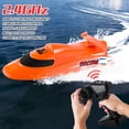 thumbnail image 4 of Tmvgtek Flytec V009 Rc Barco A Prueba De Agua 2.4Ghz 30Km/H Barco Con Batería (Naranja), 4 of 9