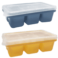 thumbnail image 1 of Ice Cube Trays - Square Ice Cube for Chilling Whiskey Wine Cocktail Beverages Juice, 1 of 5