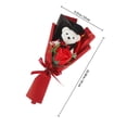 thumbnail image 2 of unbranded Para Graduación Con Oso Y Flores Artificiales En Tonos Para Eventos, 2 of 8