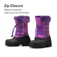 thumbnail image 3 of BURUDANI Kids Boys Girls Winter Snow Boots Insulated Outdoor Snow Boots Soft Warm Shoes Boots, 3 of 6