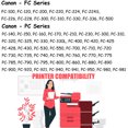 thumbnail image 2 of Printer Pro™ 2 Pack Canon E20 E40 (1491A002AA) Compatible Black Toner Cartridge-Canon Printer FC/PC Series, 2 of 4