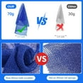 thumbnail image 4 of Zocy African Net Sponge Auténtico Exfoliante Corporal Exfoliante Para Baño Y Ducha Múltiples Texturas Con Suave Exfoliación Profunda Y Rica Espuma Para Todas Las Pieles (Azul), 4 of 5