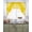 Yellow, variant on Baroque Grey Swag Curtains for Living Room/Bedroom Windows, Vintage Damask Classic Floral Kitchen Curtains and Valances Set 36 Inch Length, Light Filtering Swags Valance Curtain Panels