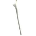 thumbnail image 5 of Nahanco 17” NAHANCO SlimLine Wooden Shirt/Dress Hanger - High Gloss White W/Gold, 5 of 5