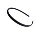 thumbnail image 1 of Diademas Jumpingount resina antideslizantes tocado moda accesorio cabello Negro mate, 1 of 6
