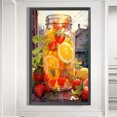 thumbnail image 3 of 5D DIY taladro redondo completo parcial AB diamante pintura jugo kit arte decoración 45x70cm, 3 of 9