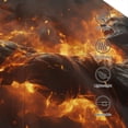 thumbnail image 3 of Fotbe Cool Fire Man Gorro Clásico de Béisbol, Gorra Ajustable con Broche Snapback, Gorro de Exterior de Algodón Suave, 3 of 6