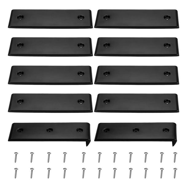 Toboganes para literas de remolque de barco Almohadillas para literas Slicks Botadura Carga del remolque más fácil Negro