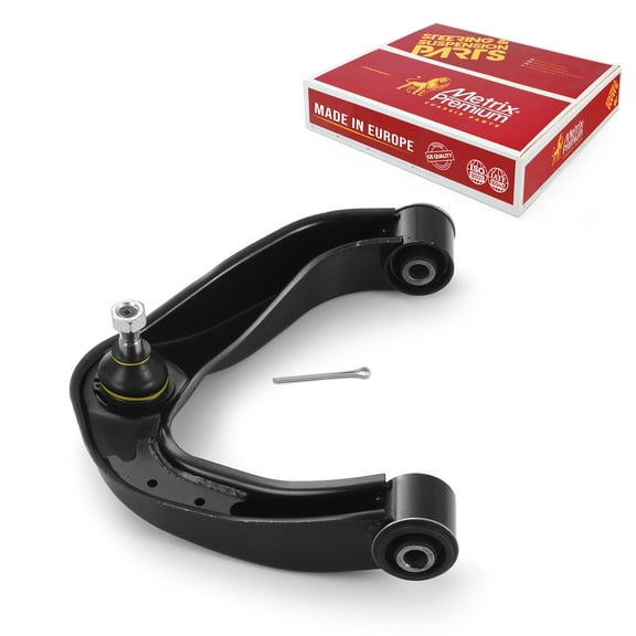 Metrix Premium Chassis Parts - Front Left Upper Control Arm w Ball Joint & Bushing Assembly Fits 16-22 Nissan Frontier, 16-22 NP300 Mexico, 16-20 NP300 Frontier, Replacement RK621245, Made in Europe