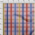 thumbnail image 2 of oneOone Viscose Chiffon Pastel Pink Fabric Madras Check Sewing Fabric By The Yard Printed Diy Clothing Sewing Supplies 42 Inches Wide, 2 of 4