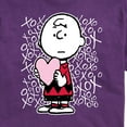 thumbnail image 2 of Peanuts - Charlie Brown Xoxo - Men's Short Sleeve Graphic T-Shirt, 2 of 5