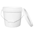thumbnail image 3 of Plastic Bucket with Lid Farm Multipurpose Bucket Portable Plastic Water Buckets with Handle, 3 of 7