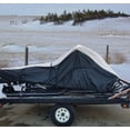 thumbnail image 2 of 600D Snowmobile Travel and Storage Cover Compatible for 2017-2018 Model Year Arctic Cat XF 6000 CROSSTREK ES 137 Sleds. Slush and Mud Protection, 2 of 5