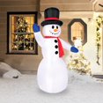 thumbnail image 2 of Occasions 6 Foot Inflatable Pre Lit Snowman Christmas Yard Decoration, 2 of 2