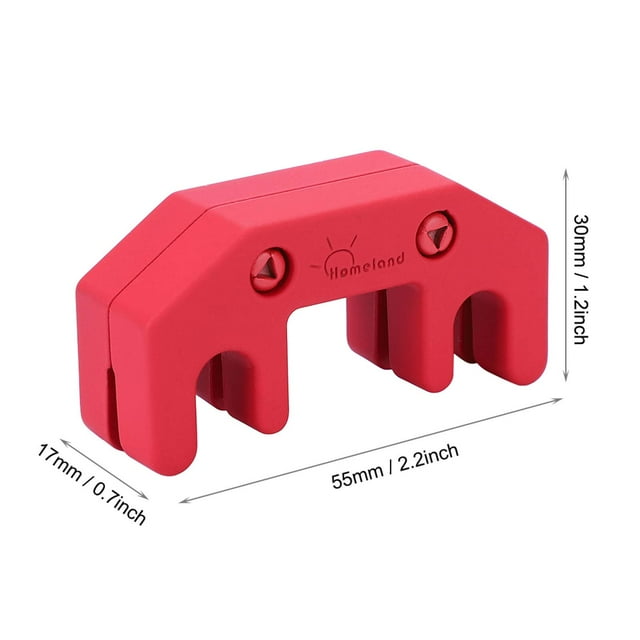 Violin Mute Practice Mute Professional Violin Mute Metal Rubber Mute for Violin Easy to Use Red Black Lightweight Portable Reduces Volume Mellow Sound