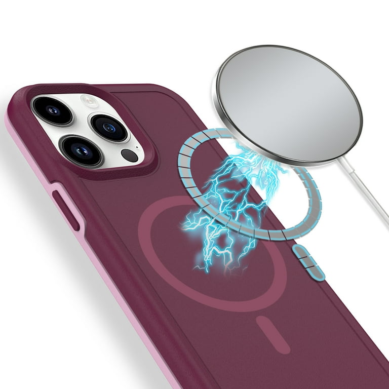 SURPHY Cover per iPhone 14 Pro Max 6,7 Pollici, con Vetro Temperato, Custodia in Silicone Antiurto per iPhone 14 Pro Max con Protezione per Ogni Lente Full Body Protettiva Case (Arancione