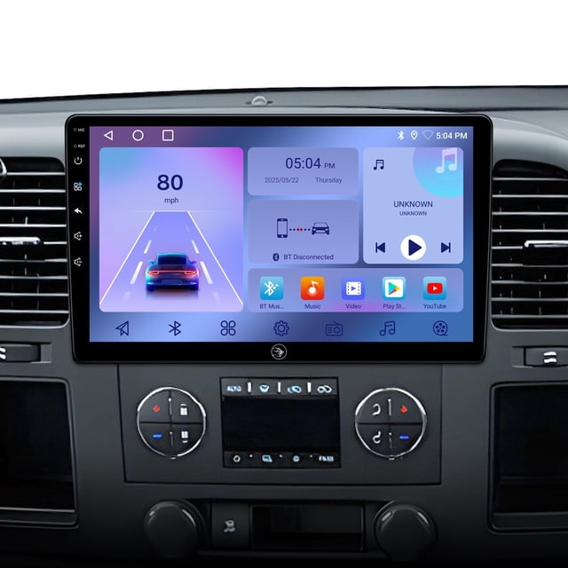 Pantalla táctil de actualización de radio estéreo de coche para Chevy Silverado