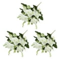 thumbnail image 3 of Transemion 1/2/3/5 Realistic Appearance Artificial Flower Low Maintenance For Life Elegant Hennessy Cape Rose1 3PCS, 3 of 6