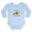 Sky Blue, variant on CafePress - Little Sister Backhoe I'm The Little Sister Body S - Long Sleeve Cotton Baby Bodysuit