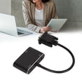 thumbnail image 4 of Adaptateur 2 en 1 Séparateur VGA vers VGA Interface Multimédia Haute Définition Adaptateur Haute Résolution Accessoires Informatiques Stables, 4 of 8