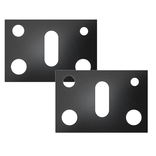 Oleegame 2PC Square Oven Liner For Kitchen Stovetop Oil Drip Pans Electric Stoves Bib Liners Cooktop Replacement Guard And Range Black