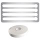 thumbnail image 2 of Soporte para cápsulas de café de acero inoxidable para pared, bandeja de almacenamiento debajo del cajón para hotel y oficina., 2 of 12