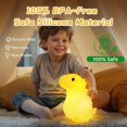 thumbnail image 6 of GLFR Squishy Night Light for Kids, 4 Soothing White Noise Sounds, Dimmable Silicone Lamp, 2025 Upgraded Rechargeable Nightlight, 9H Battery, Girl Room Decor Gifts, 6 of 8