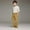 Yellow, variant on Girls' Cargo Pants Yellow Cargo Pants Elastic Waist Wide Leg Pants for Pants for Girls