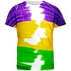 Mardi Gras Color Me Cajun All Over Mens T Shirt Multi X-LG