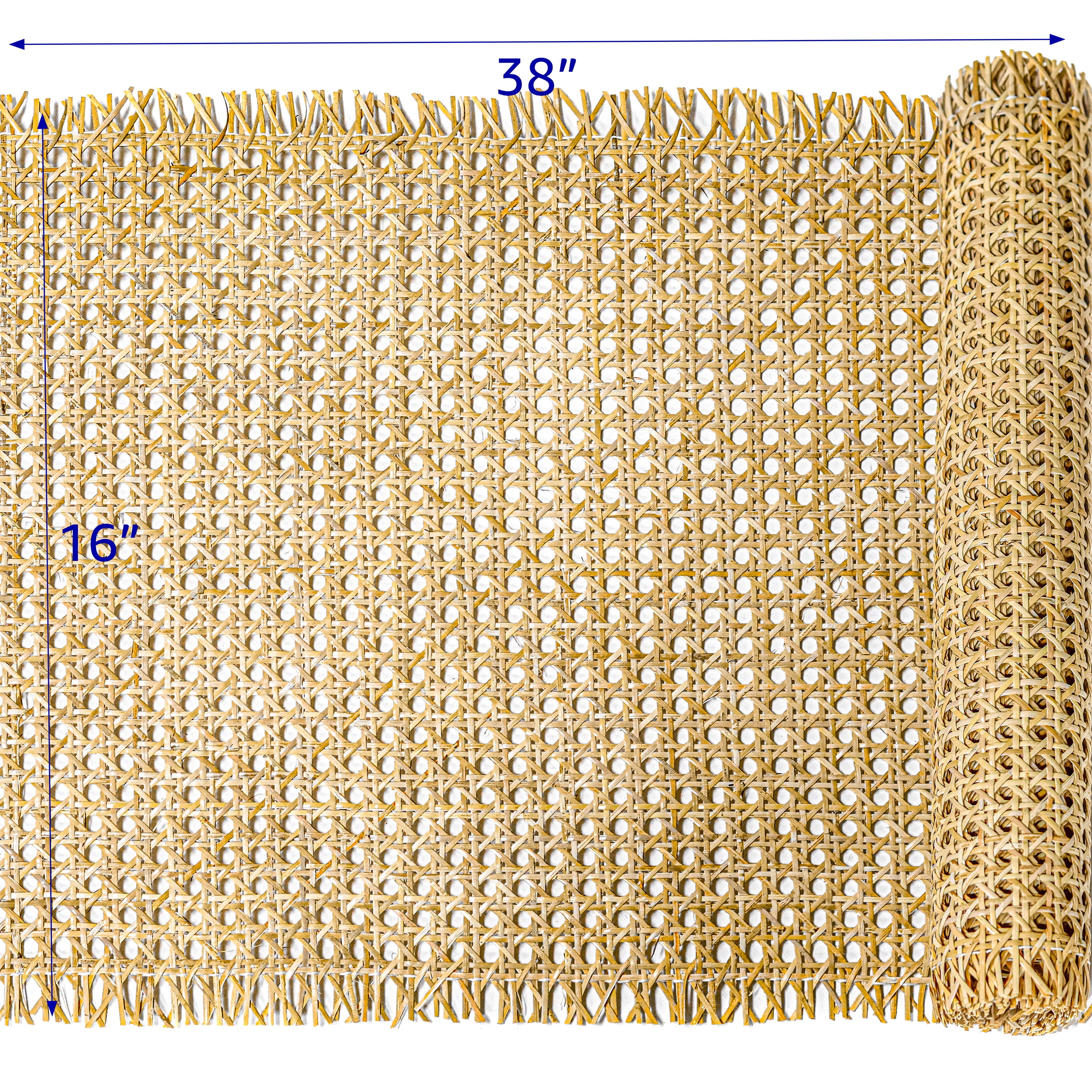Cane Webbing Roll (38 in L x 16 in W)