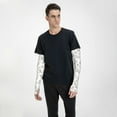 thumbnail image 4 of Yiaed Hand Drawn Rabbit Print Arm Sleeves,Cooling UV Sun Protection Sports Compression for Men/Women, 4 of 6